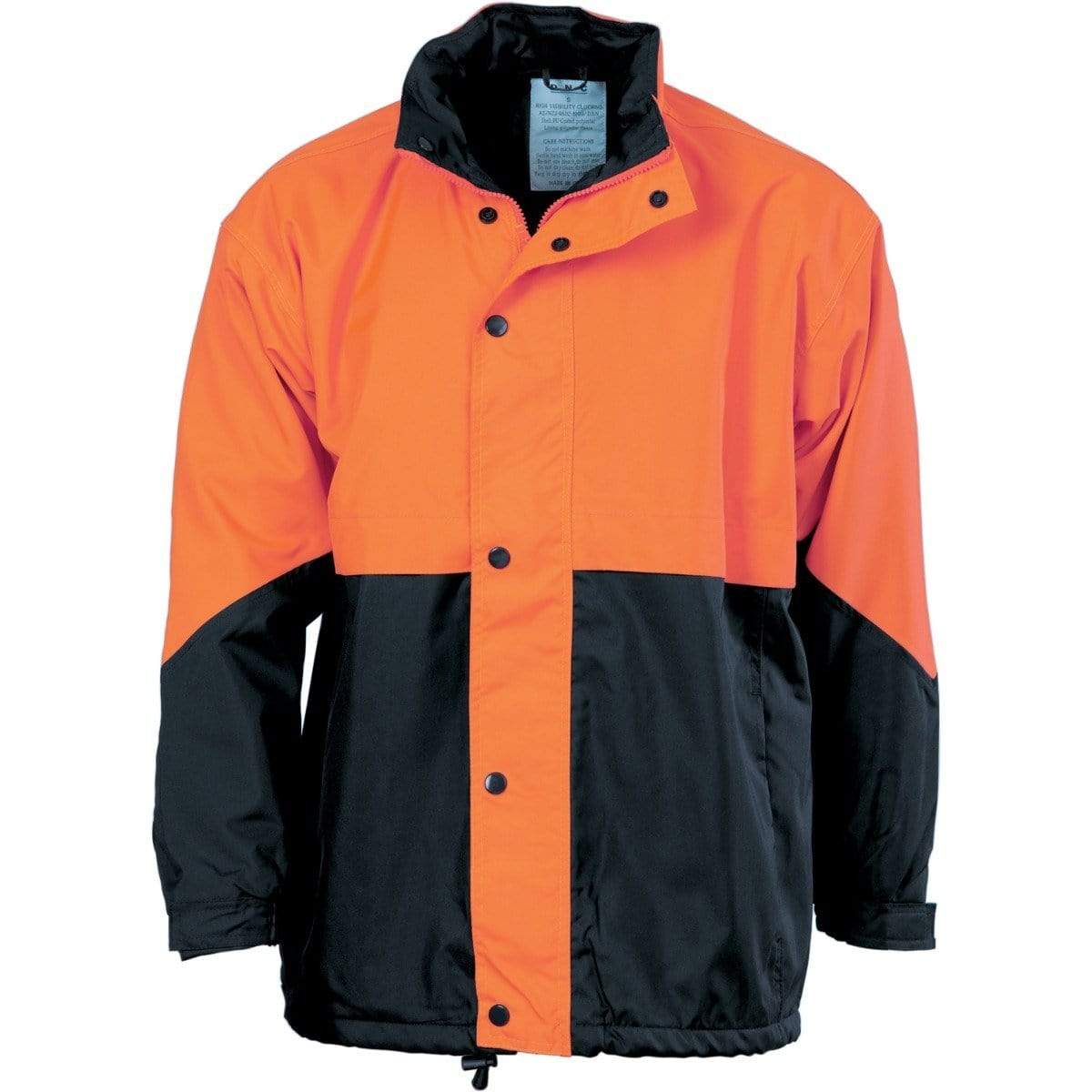 Dnc Workwear Hi-vis Two-tone Classic Jacket - 3866 Work Wear DNC Workwear Orange/Navy S 