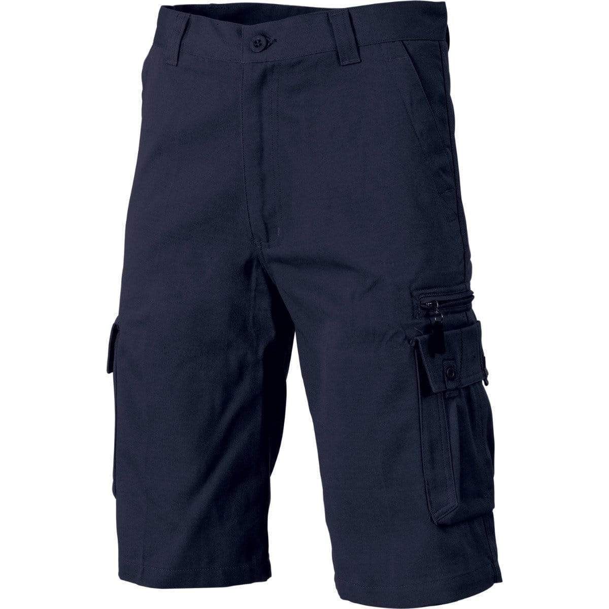 Dnc Workwear Island Duck Weave Cargo Shorts - 4533 Work Wear DNC Workwear Navy 77R 