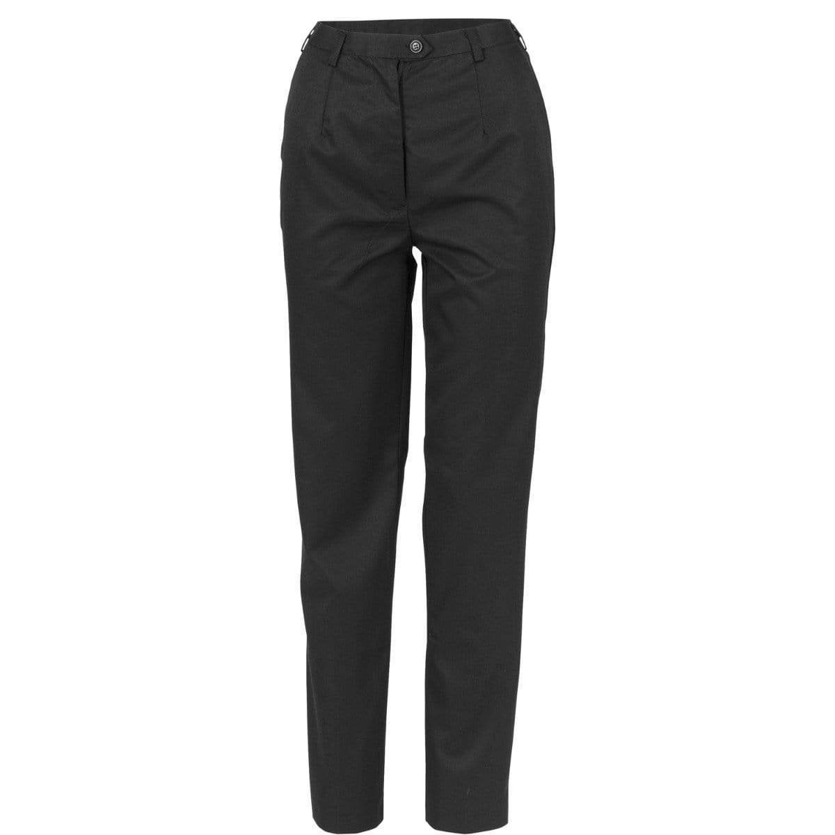 Dnc Workwear Ladies Flat Front Pants - 4552 Work Wear DNC Workwear Navy 6 