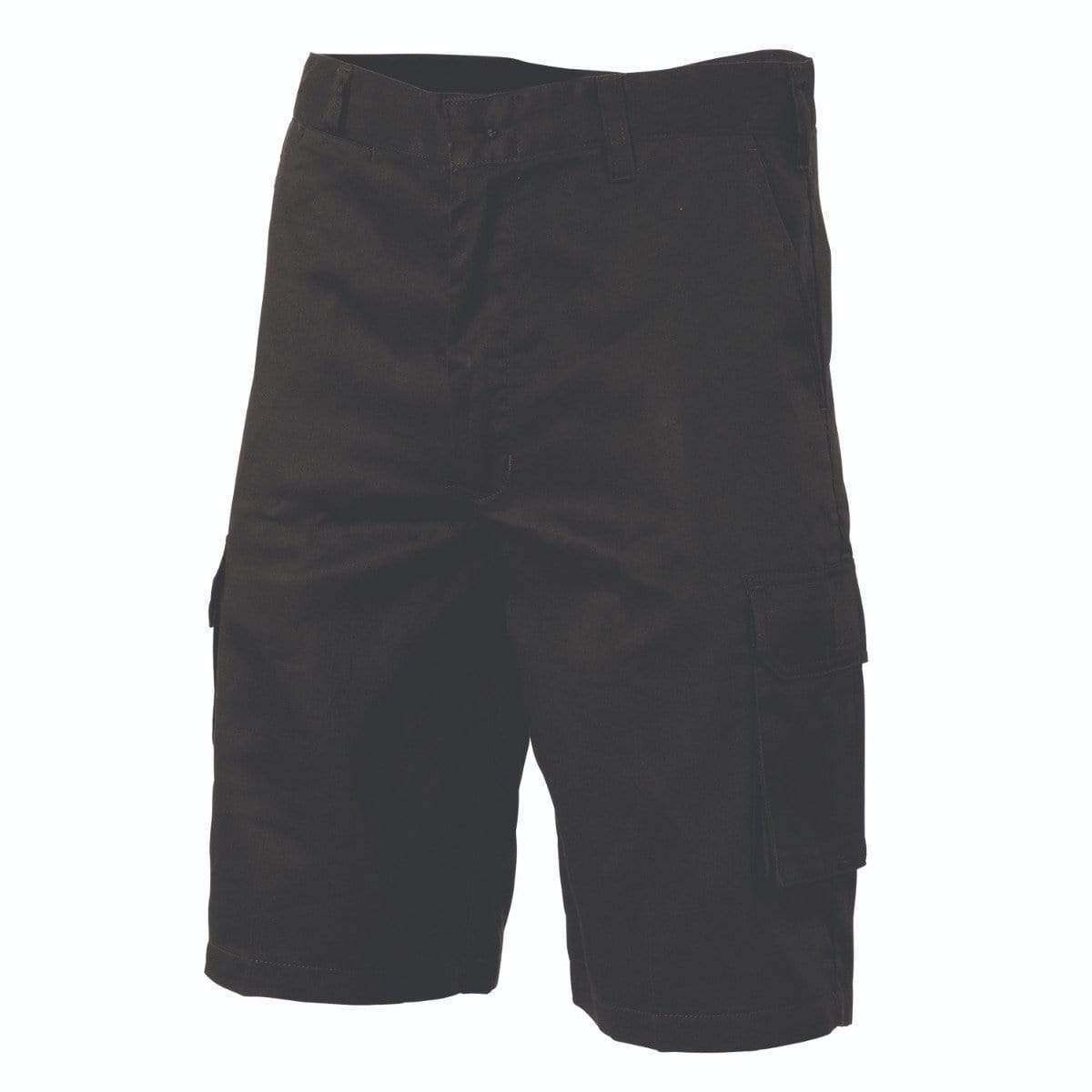 Dnc Workwear Lightweight Cool-breeze Cotton Cargo Shorts - 3304 Work Wear DNC Workwear Black 72R 