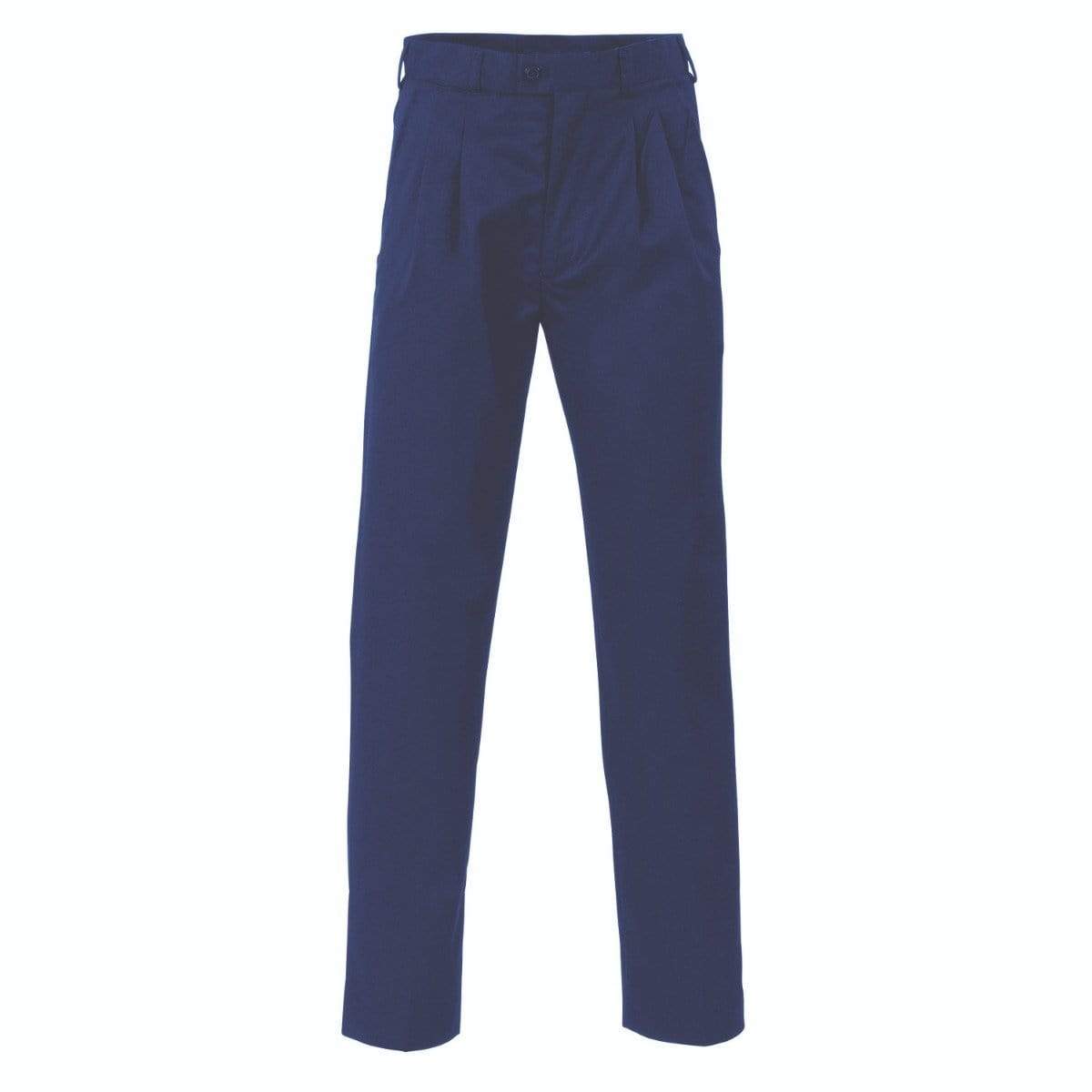 Dnc Workwear Men’s P/v Pleat Front Pants - 4502 Work Wear DNC Workwear Navy 72R 