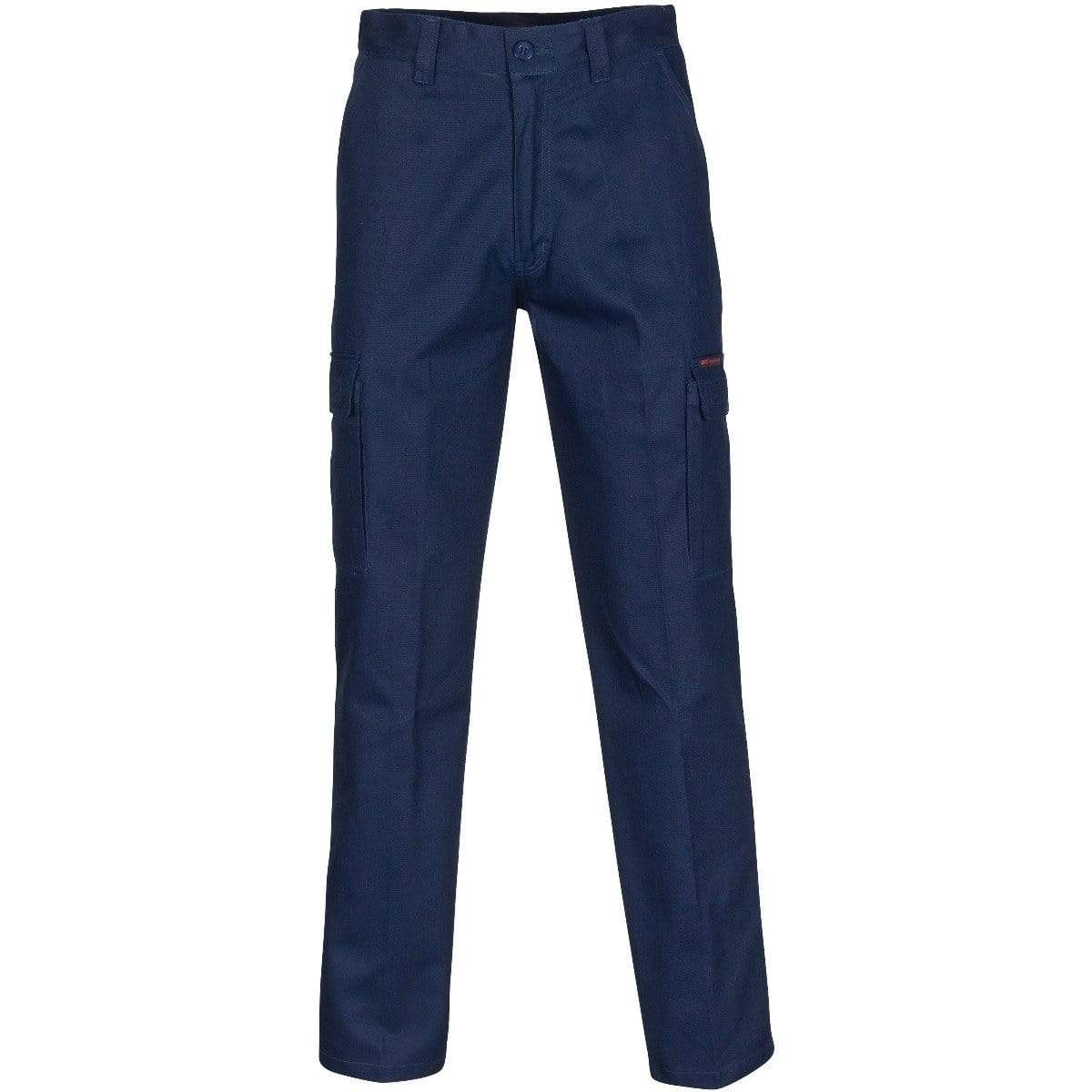 Dnc Workwear Middle Weight Cotton Double Slant Cargo Pants - 3359 Work Wear DNC Workwear Navy 72R 