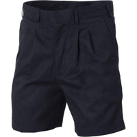 Dnc Workwear Pleat Front Permanent Press Shorts - 4501 Work Wear DNC Workwear Navy 72R 