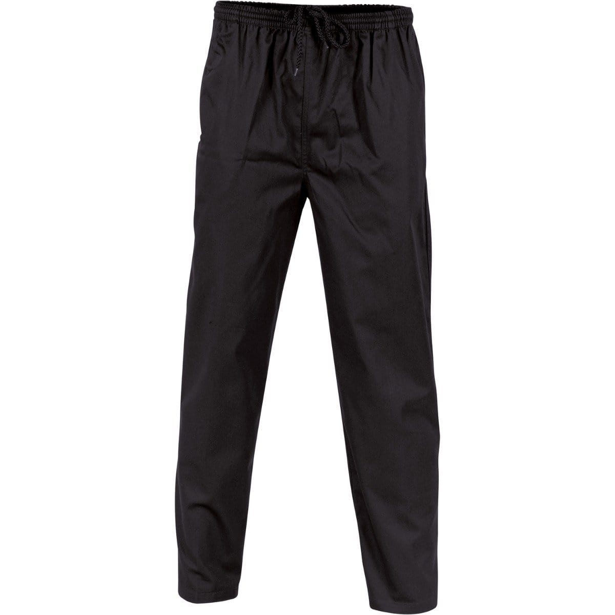Dnc Workwear Polyester Cotton Drawstring Chef Pants - 1501 Work Wear DNC Workwear Black XS 