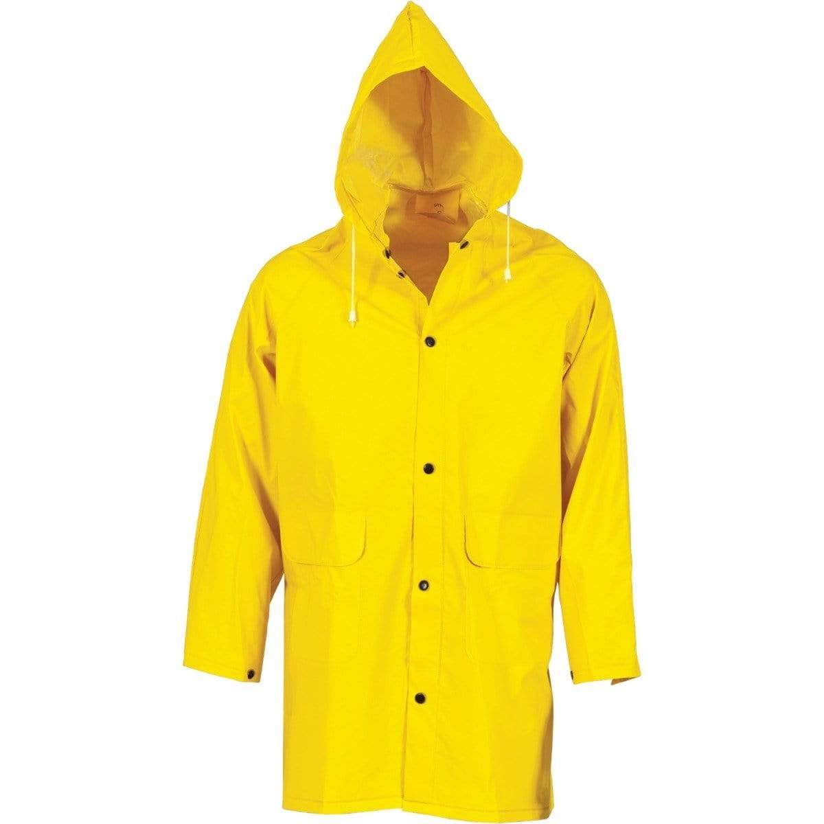 Dnc Workwear Pvc Rain Jacket - 3702 Work Wear DNC Workwear Yellow S 