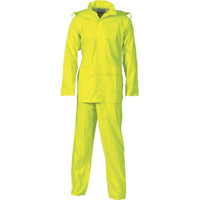 Dnc Workwear Rain Set In Bag - 3708 Work Wear DNC Workwear Yellow S 