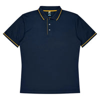 Aussie Pacific Cottesloe Men's Polo Shirt 1319  Aussie Pacific NAVY/GOLD S 