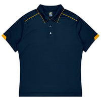 Aussie Pacific Currumbin Kids Polo Shirt 3320  Aussie Pacific NAVY/GOLD 4 