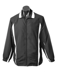 Aussie Pacific Eureka Men's Track Training Jacket 1604 Casual Wear Aussie Pacific S BLACK/WHITE 