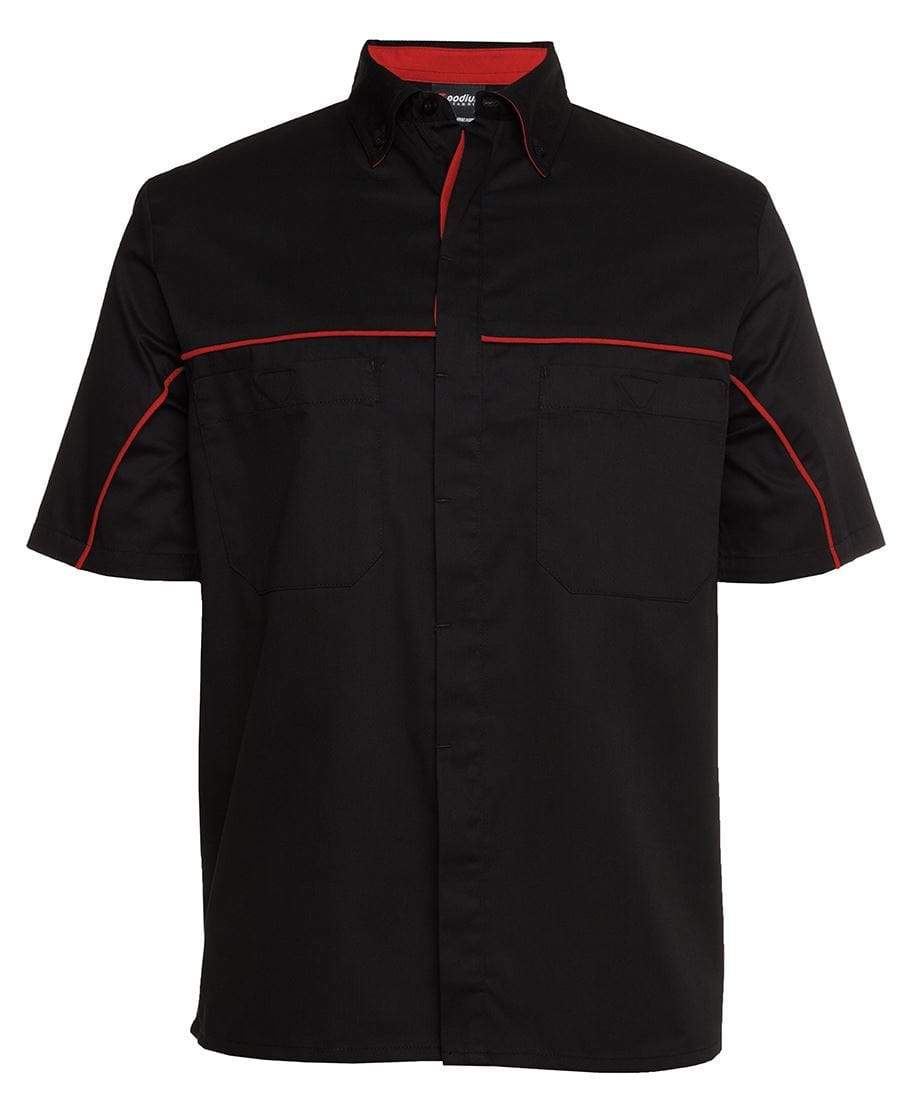 Jb's Wear Corporate Wear Black/Red / S JB'S Podium Industry Shirt 4MSI