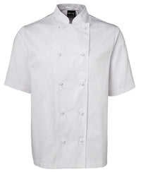 Jb's Wear Hospitality & Chefwear White / XS JB'S Short Sleeve Unisex Chefs Jacket 5CJ2