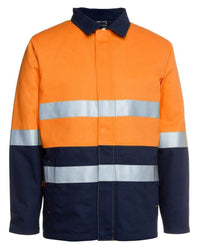 Jb's Wear Work Wear Orange/Navy / S JB'S Hi-Vis Cotton Jacket 6HD4J