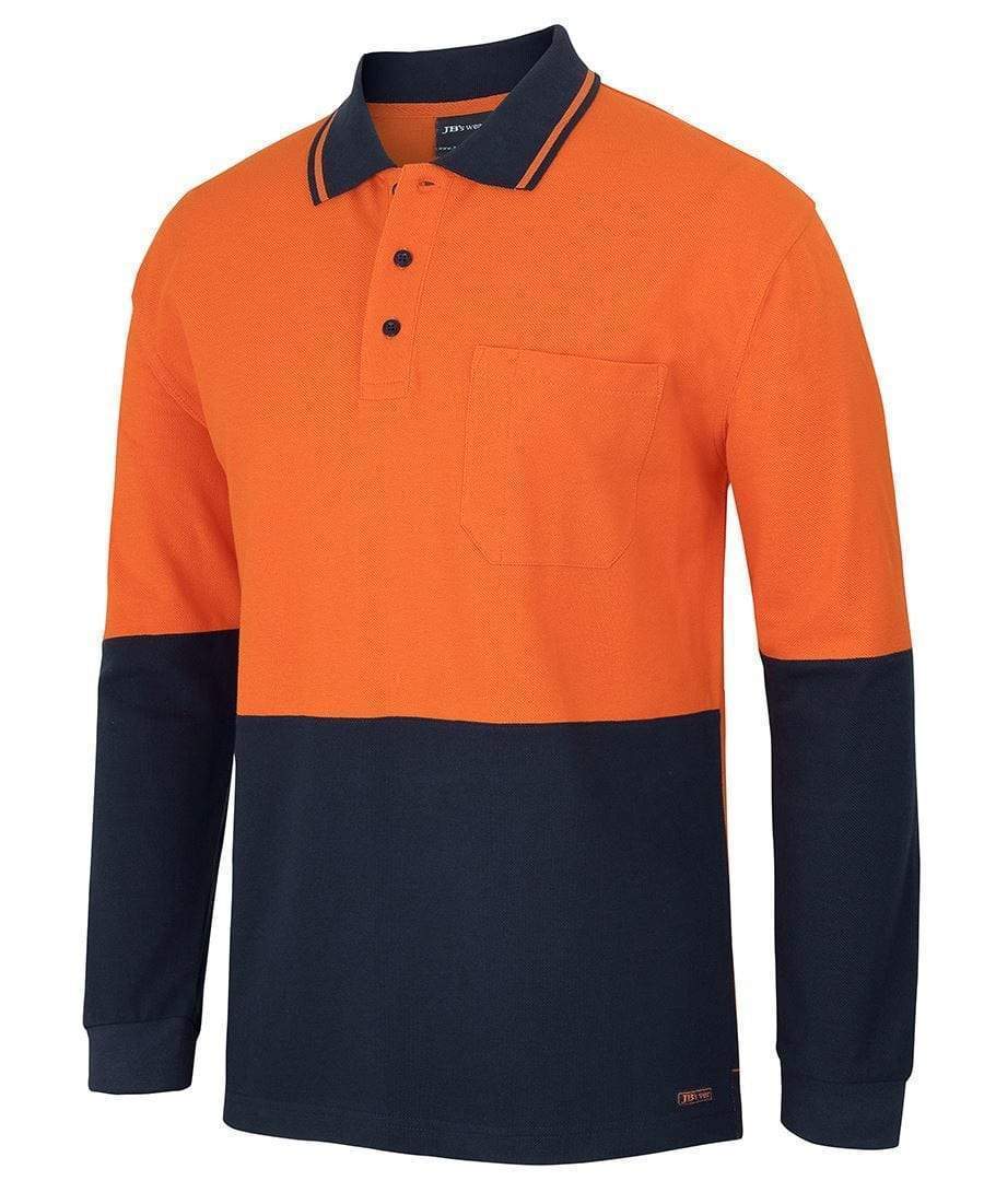 JB'S Wear Work Wear JB's hi vis tradiotional pique polo shirt 6HVQL