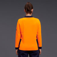 KingGee Women's HyperFreeze Spliced Long Sleeve Work Polo Shirt K44730  KingGee   