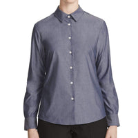 NNT Chambray Long Sleeve Shirt CATU69 Corporate Wear NNT Mid Blue 6 
