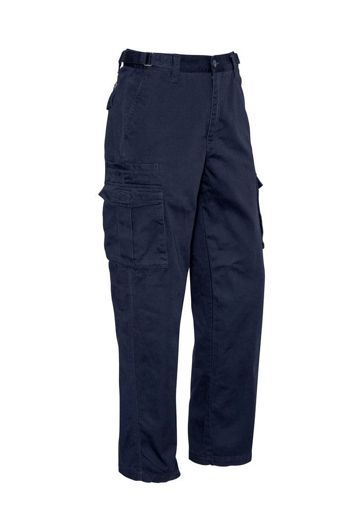 SYZMIK Men’s Basic Cargo Pants (Stout) ZP501S Work Wear Syzmik Navy 87S 