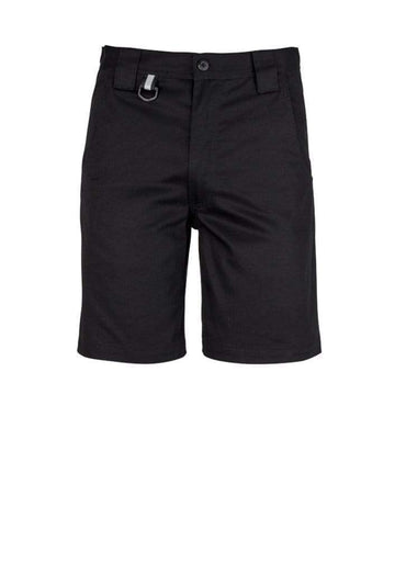 SYZMIK Men’s Plain Utility Shorts ZW011 Work Wear Syzmik Black 72 