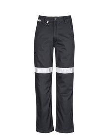 SYZMIK Men’s Taped Utility Pants (Regular) ZW004 Work Wear Syzmik Black 72R 