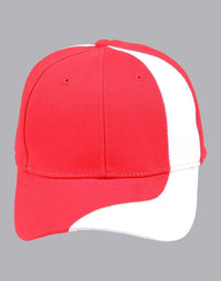 Peak & Crown Contrast Cap Ch82 Active Wear Winning Spirit Red/White One size 