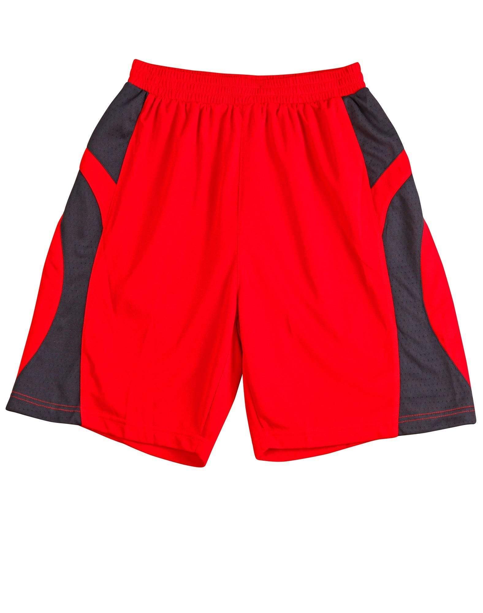 Slamdunk Shorts Adult Ss23 Active Wear Winning Spirit Black/Red S 