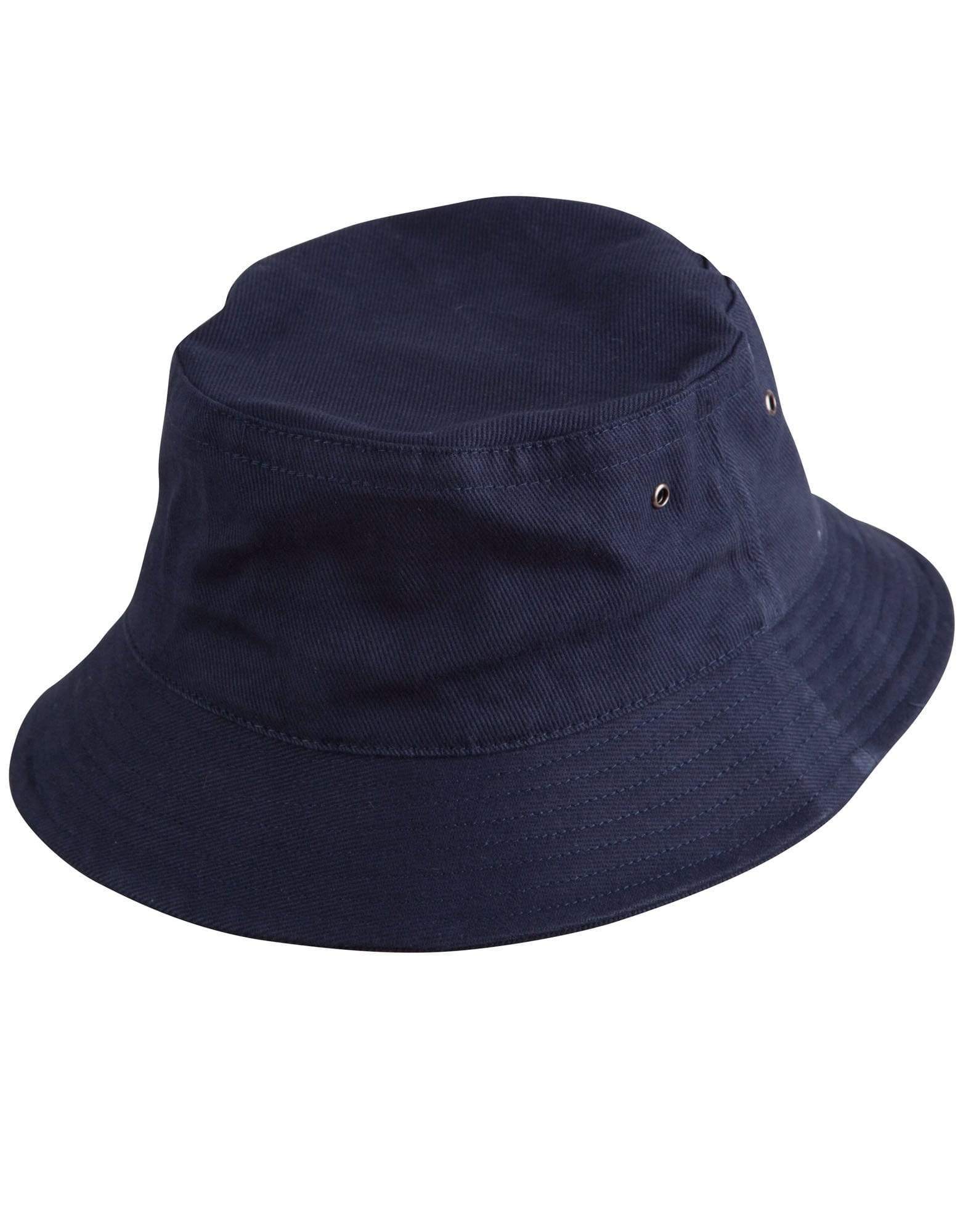 Soft Washed Bucket Hat Ch29 Active Wear Winning Spirit Navy S/M 