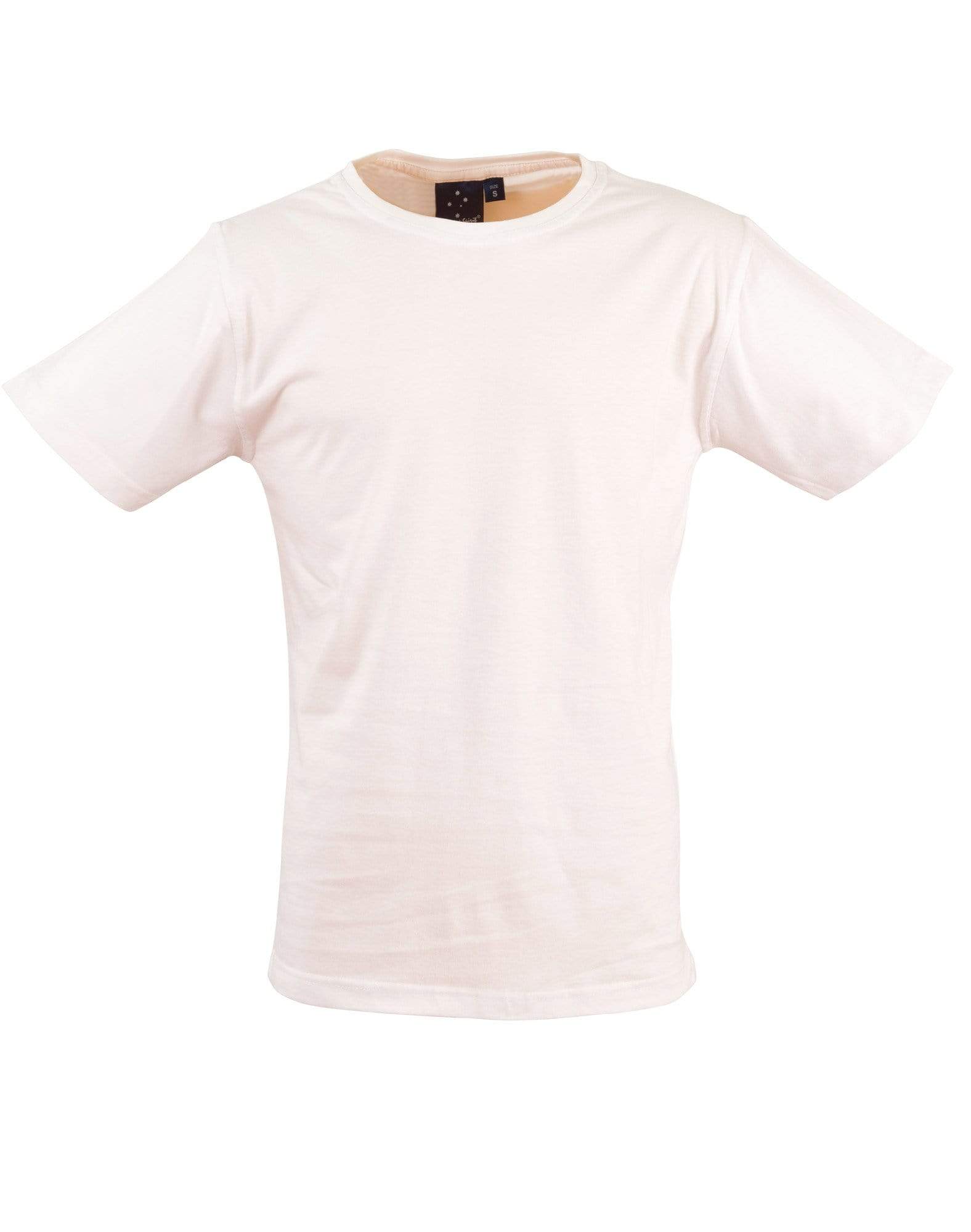 Budget Unisex Tee Shirt TS20 Casual Wear Winning Spirit White XS 