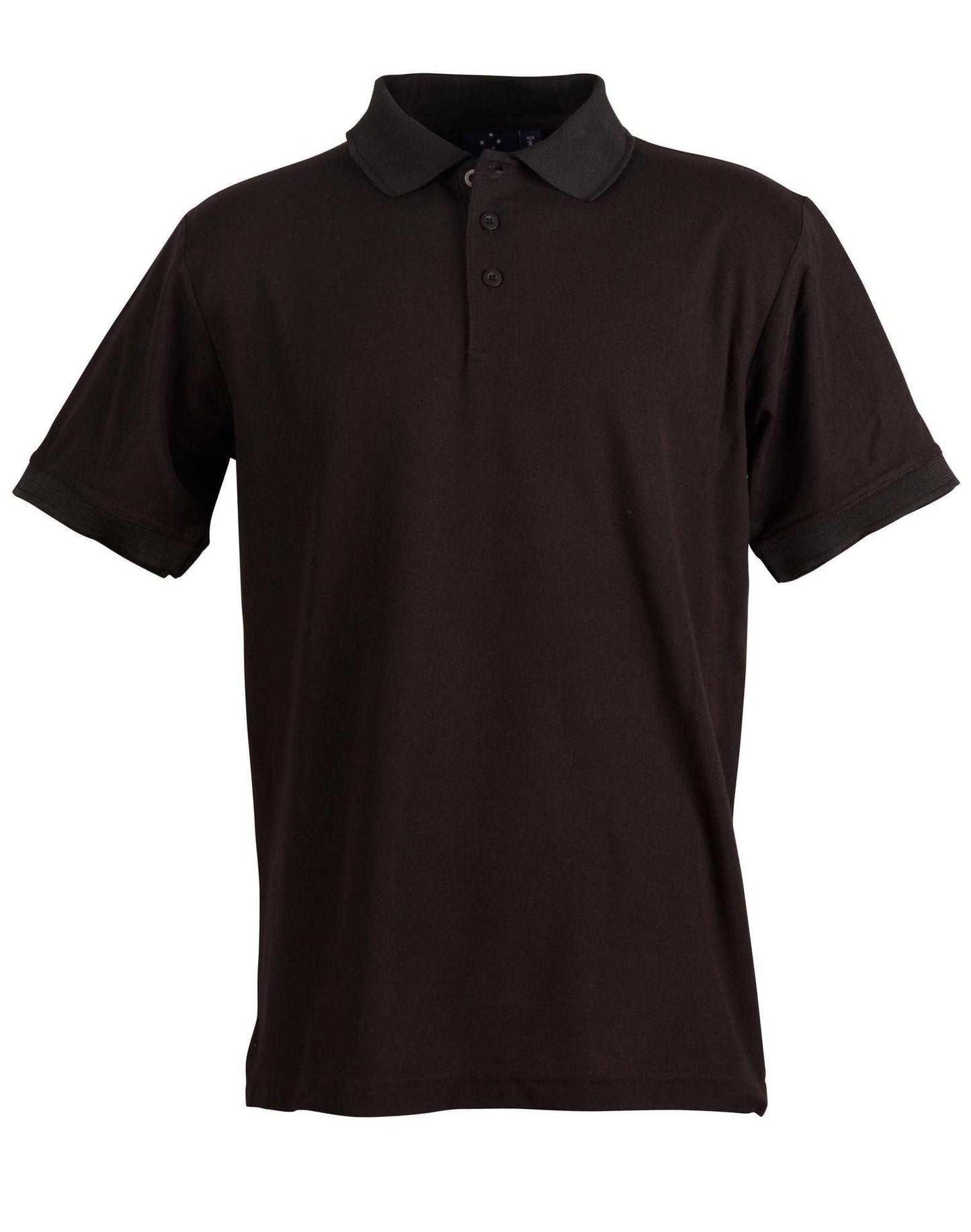 Connection Polo Men's Ps63 Casual Wear Winning Spirit Black S 