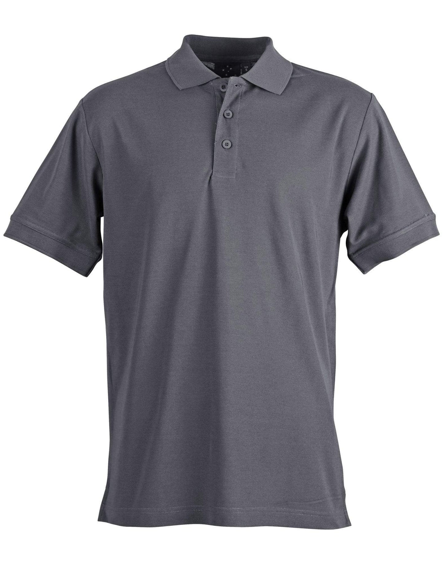 Connection Polo Men's Ps63 Casual Wear Winning Spirit Charcoal S 