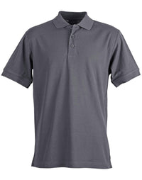 Connection Polo Men's Ps63 Casual Wear Winning Spirit Charcoal S 