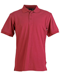 Connection Polo Men's Ps63 Casual Wear Winning Spirit Maroon S 