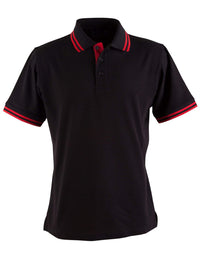 Grace Polo Men's Ps65 Casual Wear Winning Spirit Black/Red S 