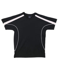 Legend Tee Shirt Ladies Ts54 Casual Wear Winning Spirit Black/White 8 