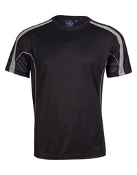 Legend Tee Shirt Men's Ts53 Casual Wear Winning Spirit Black/Ash XS 