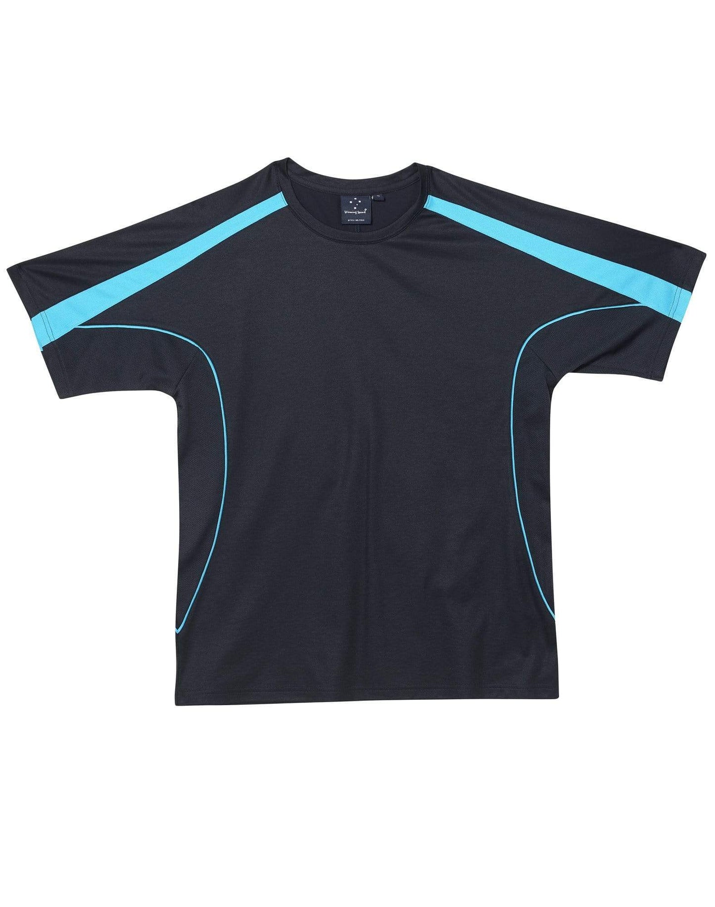 Legend Tee Shirt Men's Ts53 Casual Wear Winning Spirit Navy/Aqua/Blue XS 