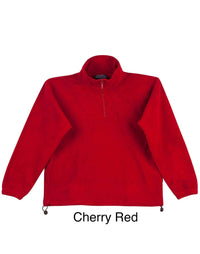 Mt Buller Pullover Kids' Pf11 Casual Wear Winning Spirit Cherry-Red 4K 