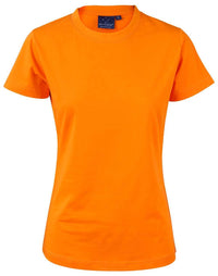 Savvy Tee Ladies Ts38 Casual Wear Winning Spirit Fluoro orange 6 