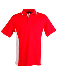 Teammate Polo Men's Ps73 Casual Wear Winning Spirit Red/ White S 