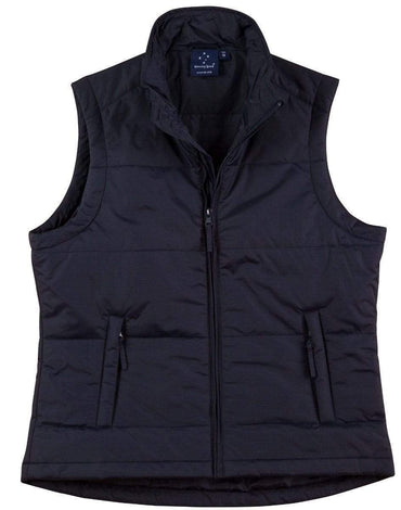Mens Winter Vests Outerwear Softshell Vest Soft Sleeveless Vest Jacket  Outdoor Padded Puffer Vest (Color : Black2, Size : Medium)