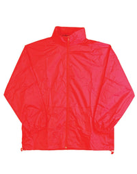 WINNING SPIRIT RAIN FOREST Spray Jacket - Unisex JK10 Casual Wear Winning Spirit Red XS 