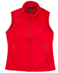 WINNING SPIRIT Softshell Vest Ladies' JK26 Casual Wear Winning Spirit Red 8 