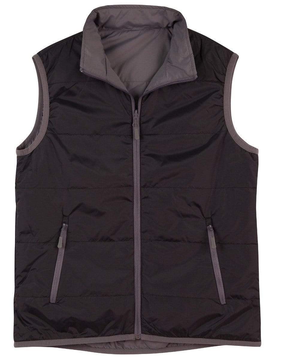 WINNING SPIRIT Versatile Vest Ladies' JK38 Casual Wear Winning Spirit Black/Grey 10 