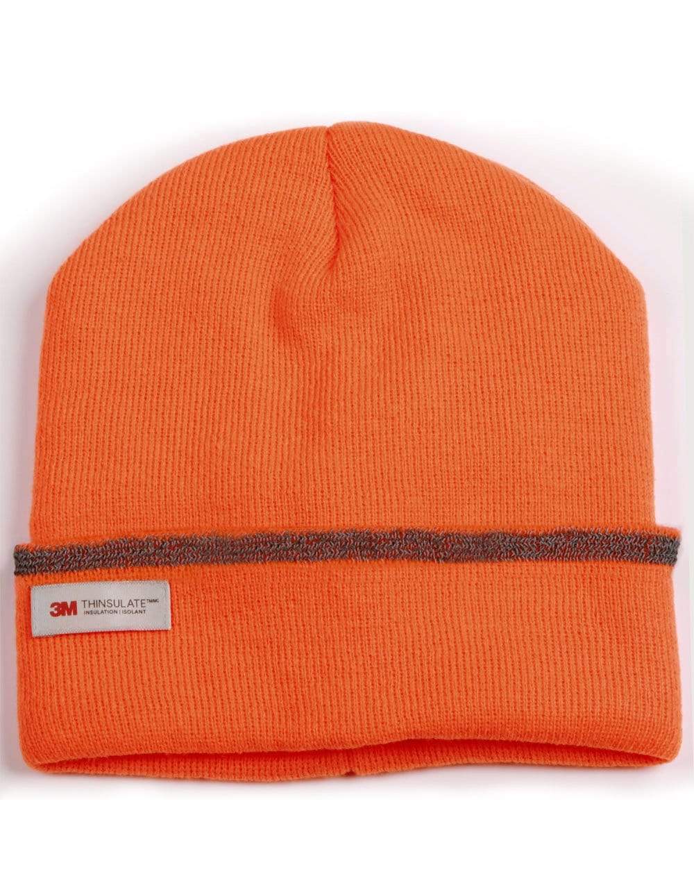 Winning Spirit THINSULATED CUFF BEANIE CH23 PPE Winning Spirit Fluoro Orange  